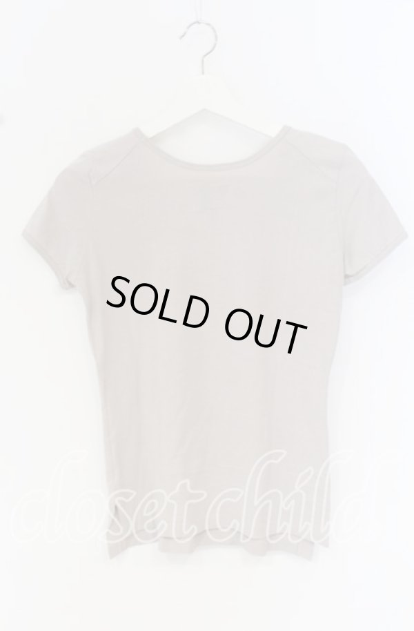 画像3: ANGLOMANIA 中古 / アングロフィリアTシャツ S グレージュ  O-25-10-19-113-ts-YM-OS (3)