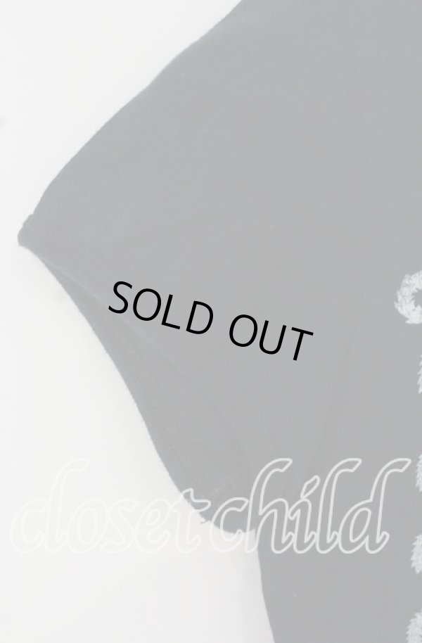 画像3: ANGLOMANIA 中古 / ロゴプリントTシャツ XS ブラック  O-25-10-19-114-ts-YM-ZH (3)