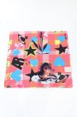 画像2: ヴィヴィアンウエストウッド 中古 / ハンカチ(シーモンスター)  ピンク  O-25-10-19-116-gd-YM-OS (2)