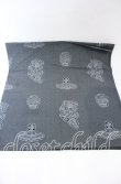 画像2: ヴィヴィアンウエストウッド 中古 / 大判ハンカチ(レースプリント)  ブラックxホワイト  O-25-10-19-125-gd-YM-OS (2)