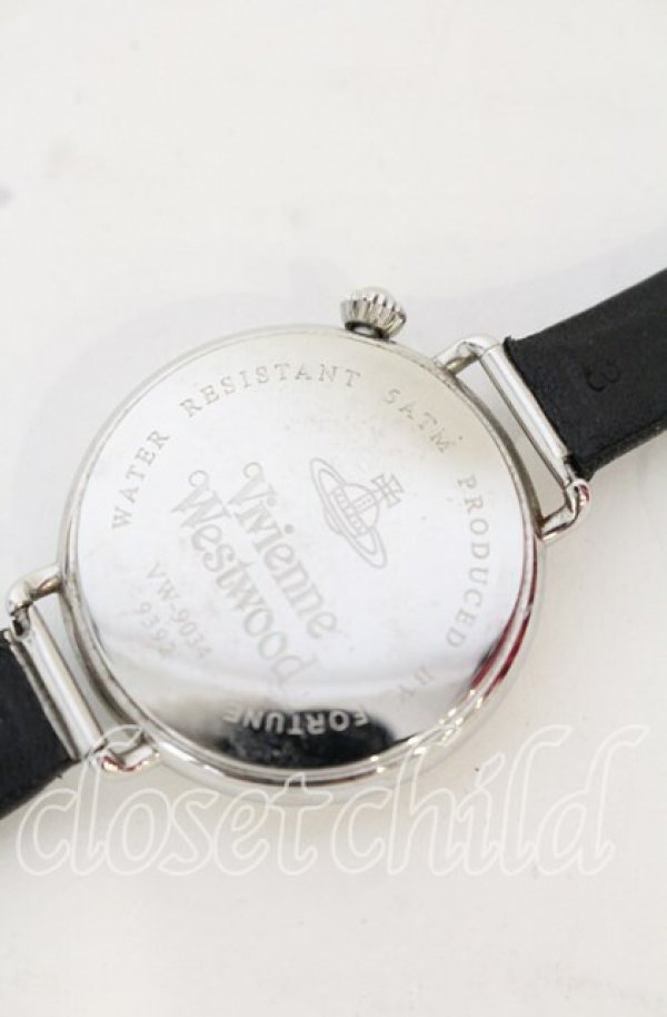画像4: ヴィヴィアンウエストウッド 中古 / cage watch(ケージウォッチ)腕時計 レディース ブラックxシルバー  O-25-10-19-128-gd-YM-OS (4)