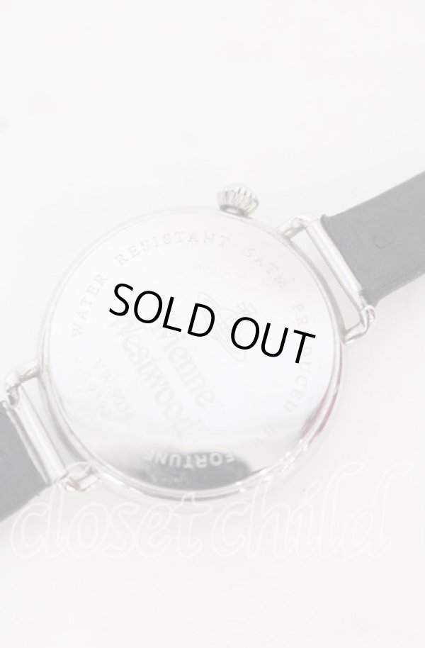 画像4: ヴィヴィアンウエストウッド 中古 / cage watch（ケージウォッチ）腕時計 レディース ブラックｘシルバー  O-25-10-19-128-gd-YM-OS (4)