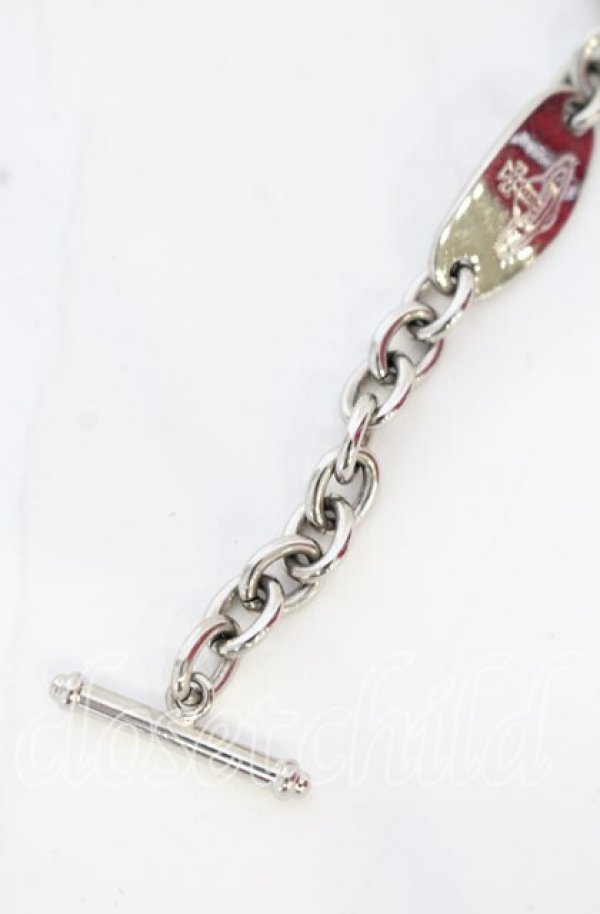 画像3: ヴィヴィアンウエストウッド 中古 / chain braceret watch(チェーンブレスレットウォッチ)腕時計  シルバーxピンク  O-25-10-19-129-gd-YM-OS (3)