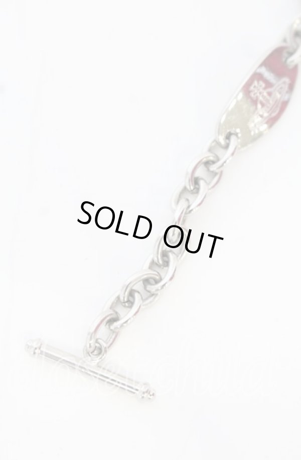 画像3: ヴィヴィアンウエストウッド 中古 / chain braceret watch（チェーンブレスレットウォッチ）腕時計  シルバーｘピンク  O-25-10-19-129-gd-YM-OS (3)