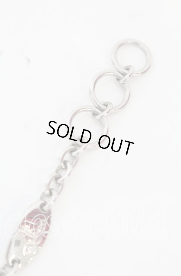 画像4: ヴィヴィアンウエストウッド 中古 / chain braceret watch（チェーンブレスレットウォッチ）腕時計  シルバーｘピンク  O-25-10-19-129-gd-YM-OS (4)