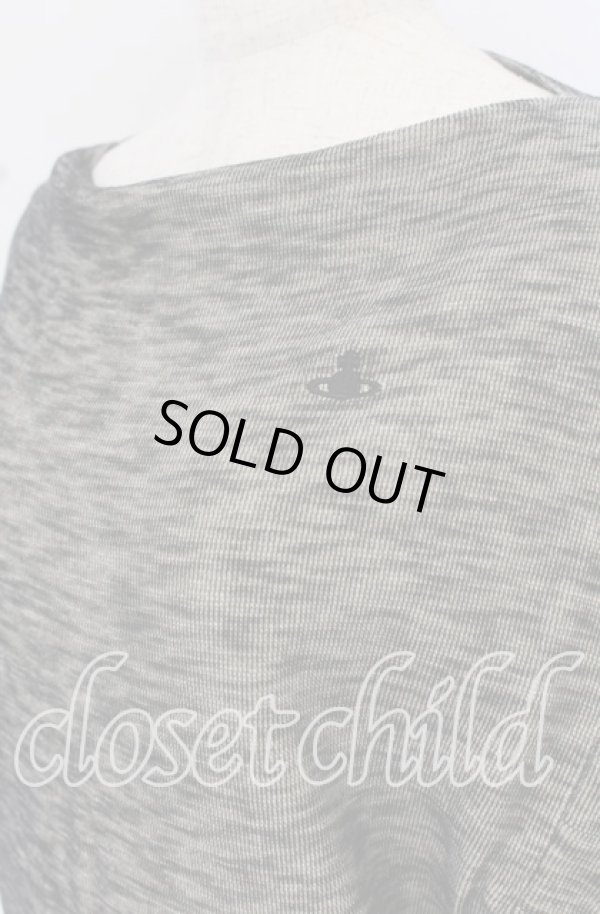 画像2: ヴィヴィアンウエストウッド 中古 / ショートトップス 2 グレー  O-25-10-19-013-to-YM-OS (2)