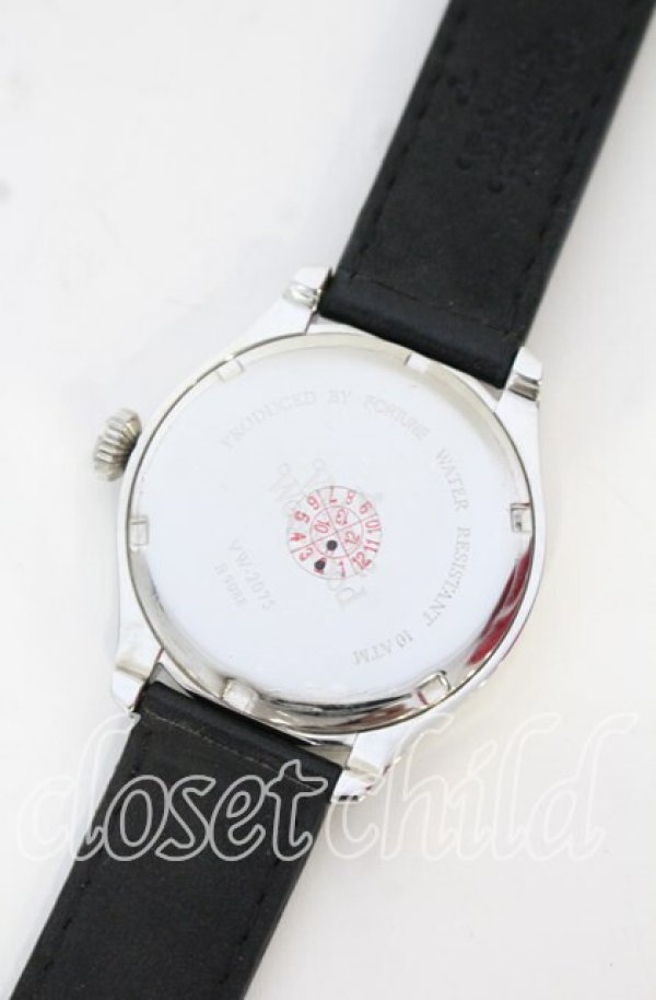 画像5: ヴィヴィアンウエストウッド 中古 / T.F.T.L.ウォッチ 腕時計  ブラックxシルバー  O-25-10-19-131-gd-YM-OS (5)