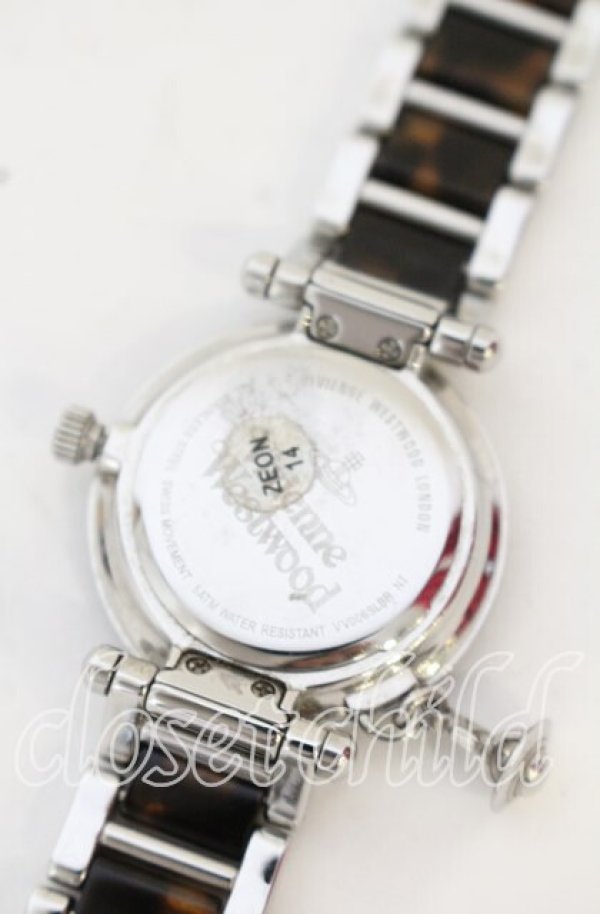 画像5: ヴィヴィアンウエストウッド 中古 / チャームウォッチ レディース シルバーxベッ甲  O-25-10-19-133-gd-YM-OS (5)