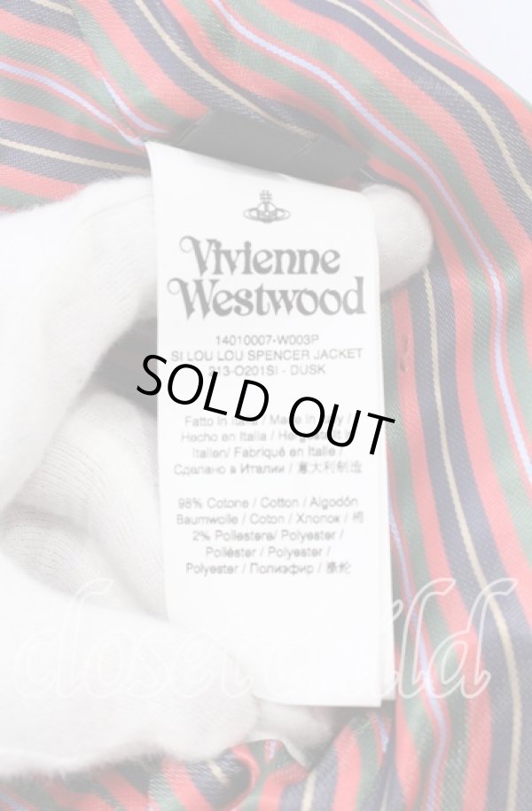 画像7: ヴィヴィアンウエストウッド 中古 / LOU LOU SPENCER JACKET（ロウロウスペンサージャケット） 38 ダスク  O-25-10-19-001-jc-YM-ZH (7)
