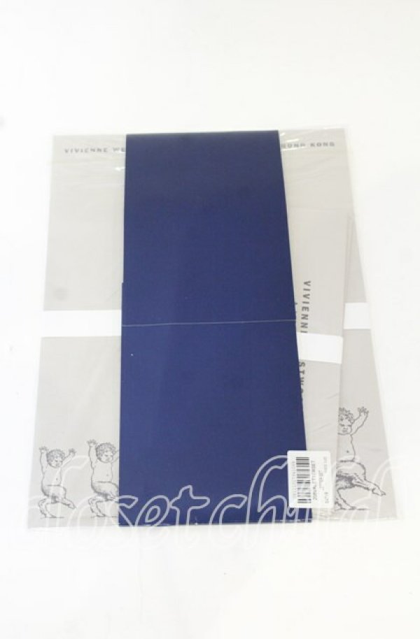画像2: ヴィヴィアンウエストウッド 中古 / 香港限定サティアレターセット   O-25-10-19-137-gd-YM-OS (2)