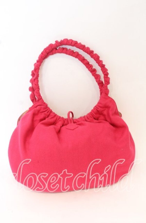 画像2: ヴィヴィアンウエストウッド 中古 / オーブボタンハンドルバッグ  ピンク  O-25-10-19-142-ba-YM-OS (2)