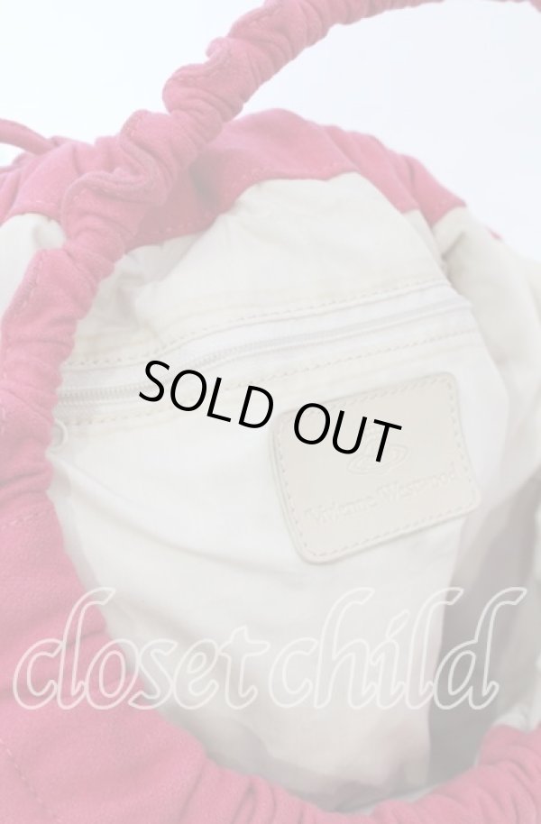 画像3: ヴィヴィアンウエストウッド 中古 / オーブボタンハンドルバッグ  ピンク  O-25-10-19-142-ba-YM-ZH (3)