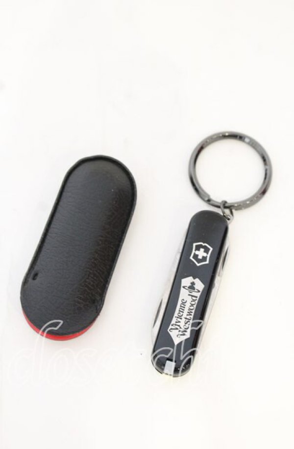 画像2: ヴィヴィアンウエストウッド 中古 / ツールナイフキーホルダー  ブラック  O-25-10-19-143-gd-YM-OS (2)