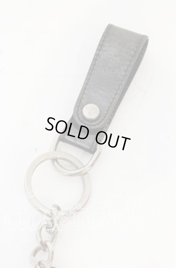 画像3: ヴィヴィアンウエストウッド 中古 / スパイクスタッズオーブキーホルダー  ブラックｘシルバー  O-25-10-19-145-gd-YM-OS (3)