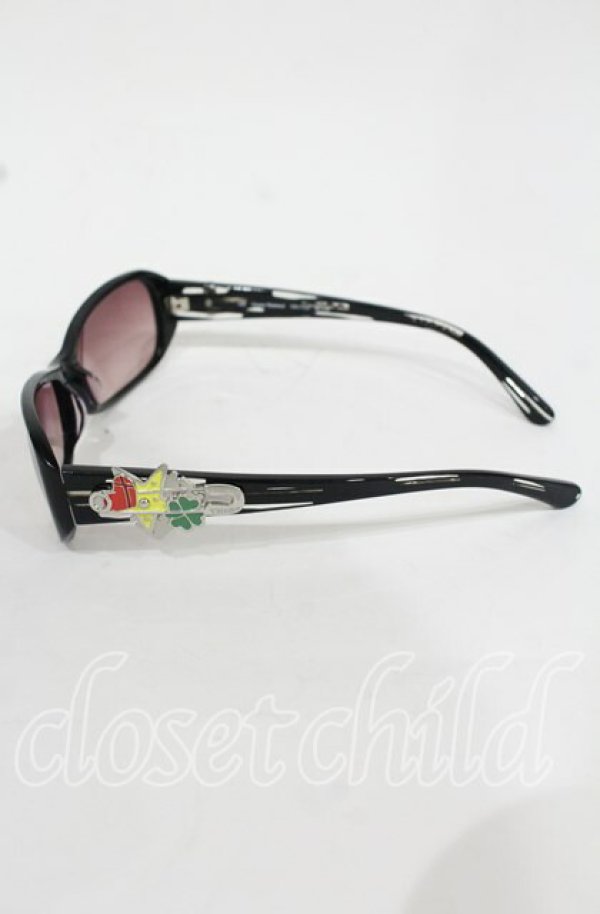 画像3: ヴィヴィアンウエストウッド 中古 / VW-7721 セーフティーピンサングラス  ブラックxピンクグラデ  O-25-10-19-149-gd-YM-OS (3)