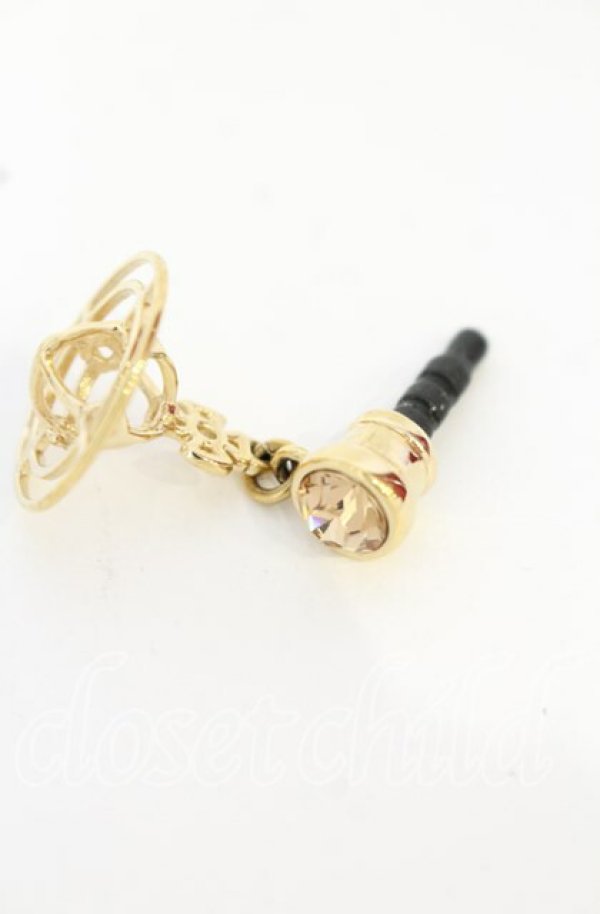 画像4: ヴィヴィアンウエストウッド 中古 / シンラインイヤホンジャック  ゴールド  O-25-10-19-151-gd-YM-OS (4)