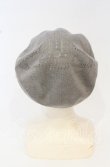 画像2: ヴィヴィアンウエストウッド 中古 / カッティングオーブベレー帽 M-S グレージュ  O-25-10-19-158-ha-YM-ZH (2)