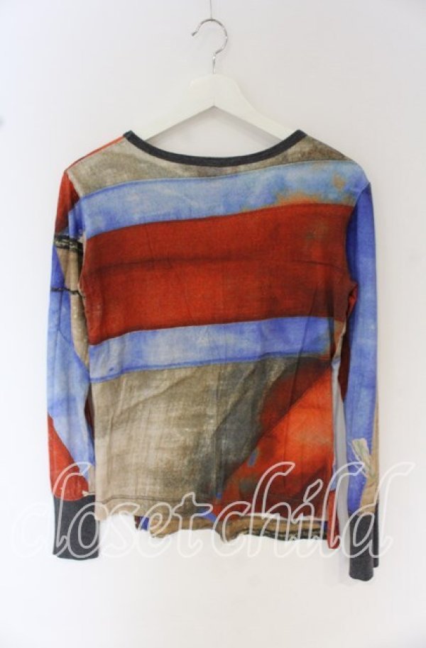 画像3: ヴィヴィアンウエストウッド 中古 / ユニオンジャックカットソー S マルチ  O-25-10-19-162-to-YM-OS (3)