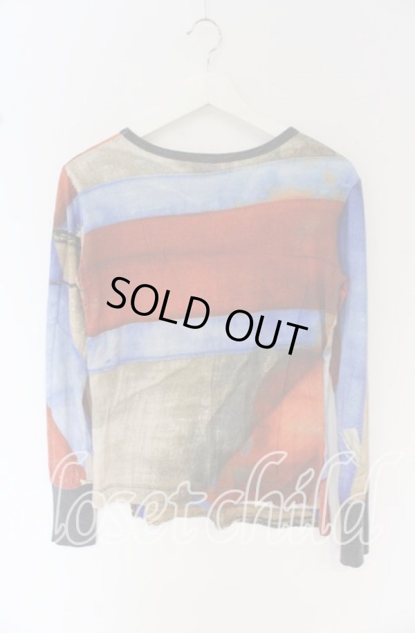 画像3: ヴィヴィアンウエストウッド 中古 / ユニオンジャックカットソー S マルチ  O-25-10-19-162-to-YM-ZH (3)