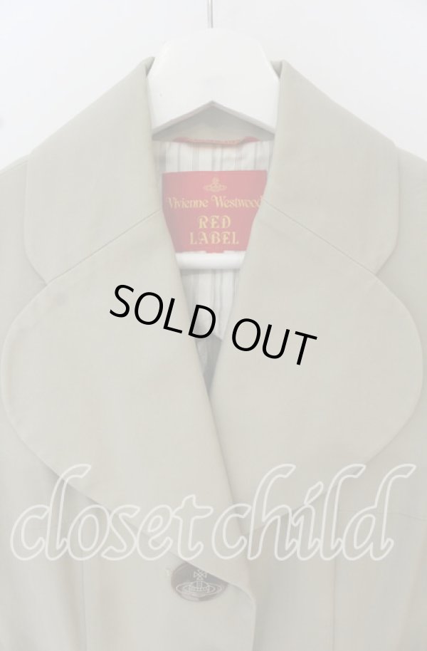 画像2: ヴィヴィアンウエストウッド 中古 / ベッティーナコート 3 ベージュ  O-25-10-19-165-co-YM-OS (2)