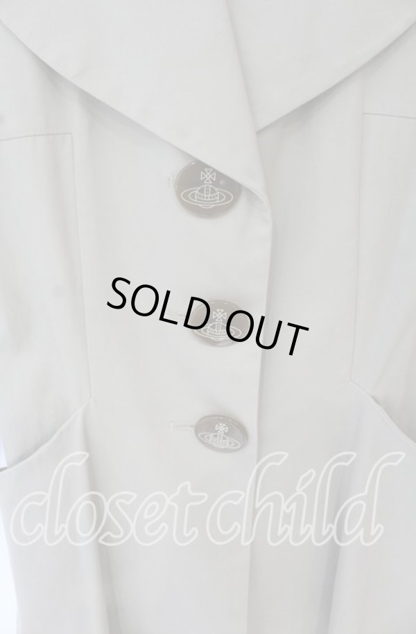 画像3: ヴィヴィアンウエストウッド 中古 / ベッティーナコート 3 ベージュ  O-25-10-19-165-co-YM-OS (3)