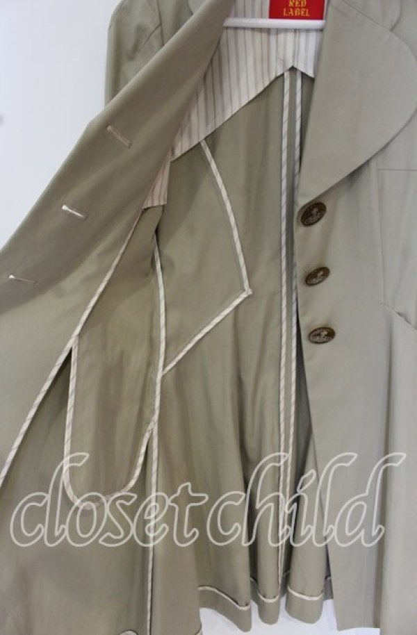 画像4: ヴィヴィアンウエストウッド 中古 / ベッティーナコート 3 ベージュ  O-25-10-19-165-co-YM-OS (4)