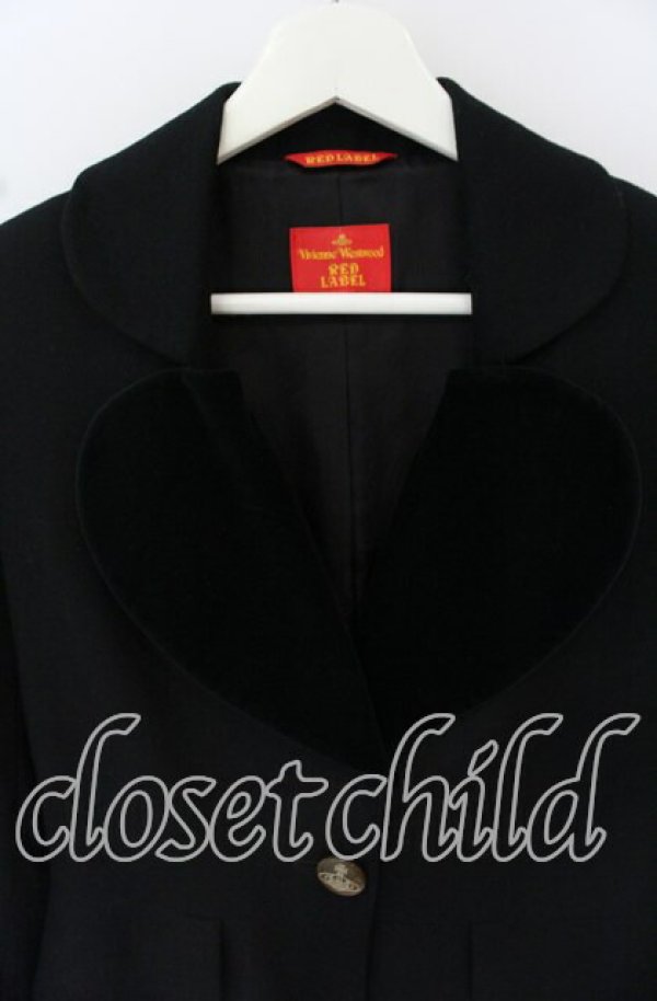 画像2: ヴィヴィアンウエストウッド 中古 / ラブジャケット 3 ブラック  O-25-10-19-166-jc-YM-OS (2)