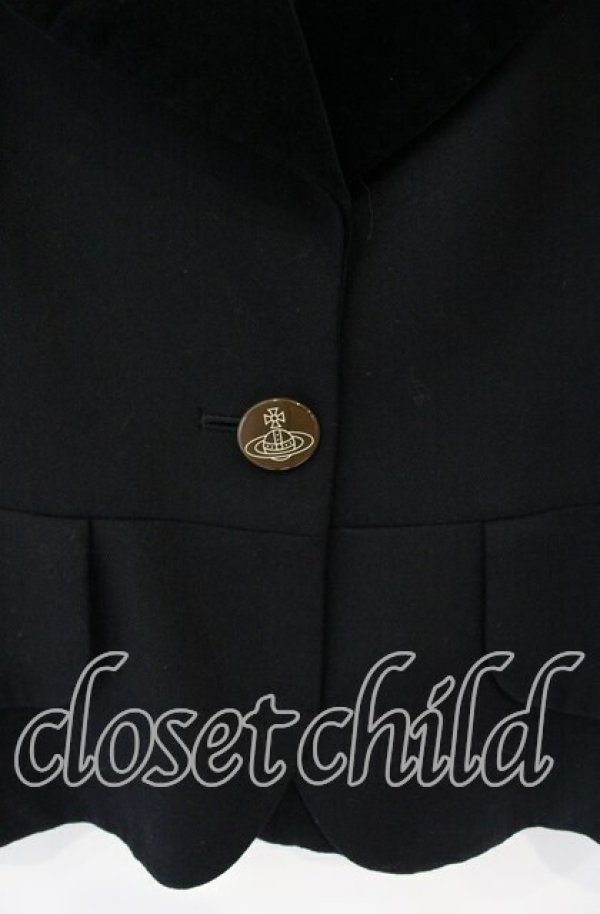 画像4: ヴィヴィアンウエストウッド 中古 / ラブジャケット 3 ブラック  O-25-10-19-166-jc-YM-OS (4)
