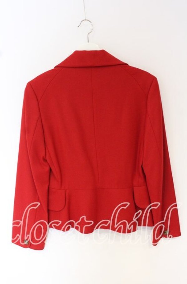 画像5: ヴィヴィアンウエストウッド 中古 / ラブジャケット 3 レッドxブラック  O-25-10-19-167-jc-YM-OS (5)