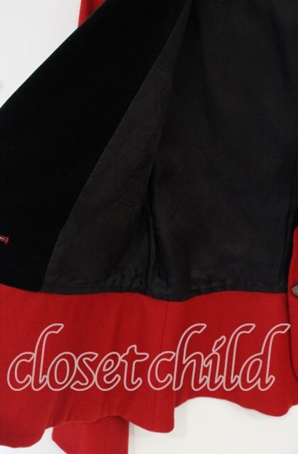 画像6: ヴィヴィアンウエストウッド 中古 / ラブジャケット 3 レッドxブラック  O-25-10-19-167-jc-YM-OS (6)