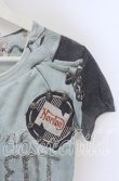画像3: ヴィヴィアンウエストウッド 中古 / 回顧展限定Tシャツ M ブルーｘホワイト  O-25-10-19-016-ts-YM-OS (3)
