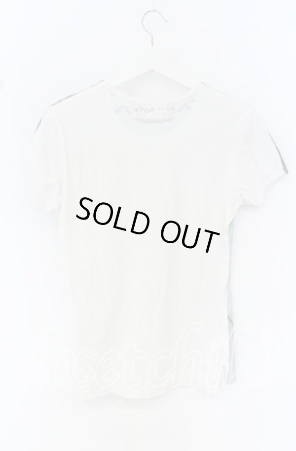 画像5: ヴィヴィアンウエストウッド 中古 / 回顧展限定Tシャツ M ブルーｘホワイト  O-25-10-19-016-ts-YM-OS (5)