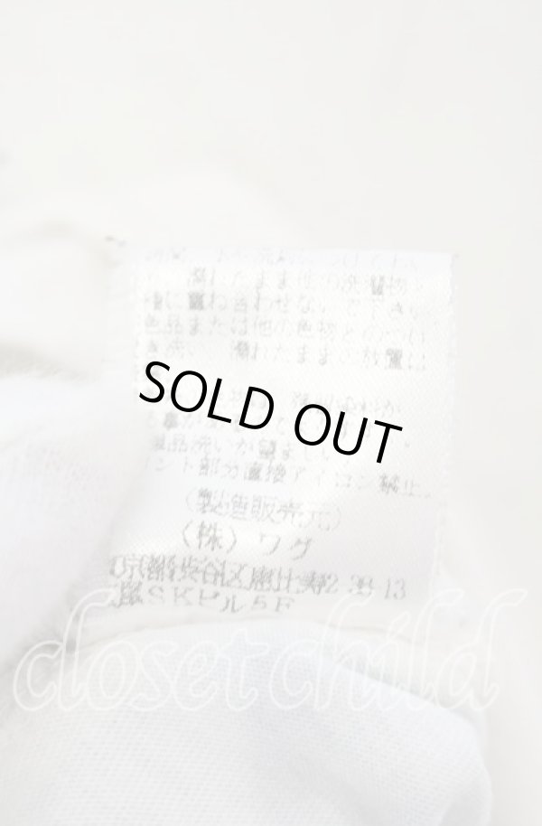 画像7: ヴィヴィアンウエストウッド 中古 / 回顧展限定Tシャツ M ブルーｘホワイト  O-25-10-19-016-ts-YM-OS (7)