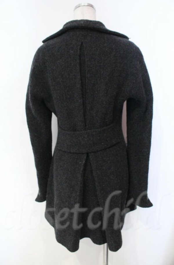 画像4: ヴィヴィアンウエストウッド 中古 / イタリアンカラーウールコート 42 グレー  O-25-11-09-002-co-YM-OS (4)