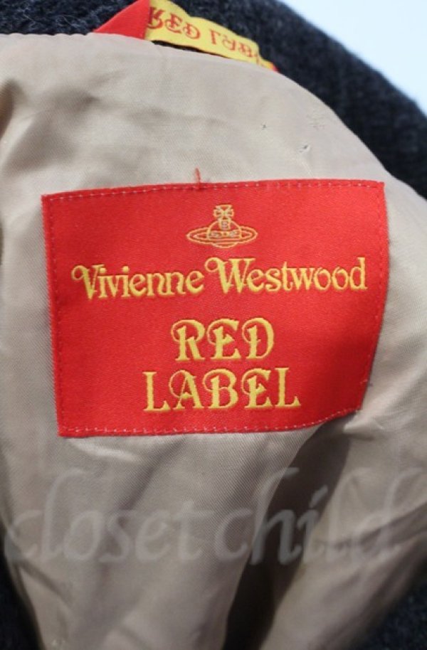 画像5: ヴィヴィアンウエストウッド 中古 / イタリアンカラーウールコート 42 グレー  O-25-11-09-002-co-YM-OS (5)