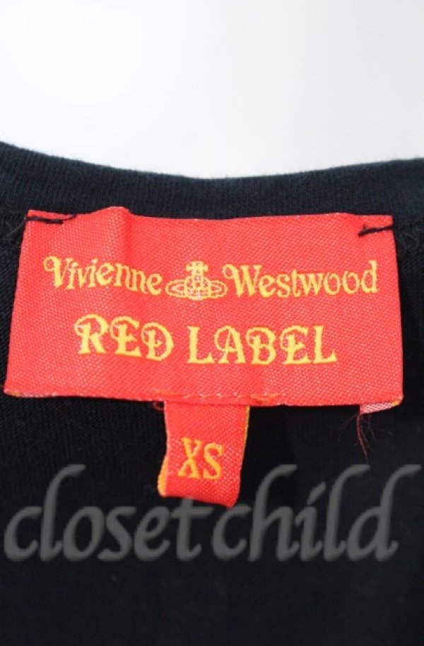 画像5: ヴィヴィアンウエストウッド 中古 / ツインズプリントタンクトップ XS ブラック  O-25-11-09-019-to-YM-OS (5)