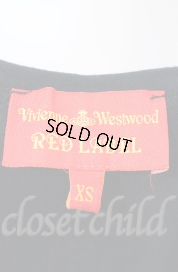 画像5: ヴィヴィアンウエストウッド 中古 / ツインズプリントタンクトップ XS ブラック  O-25-11-09-019-to-YM-ZH (5)