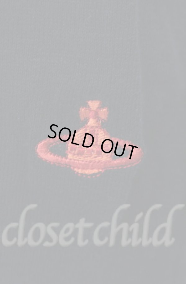 画像2: ヴィヴィアンウエストウッド 中古 / リッププリントニットワンピース 2 ブラック  O-25-11-09-020-op-YM-ZH (2)