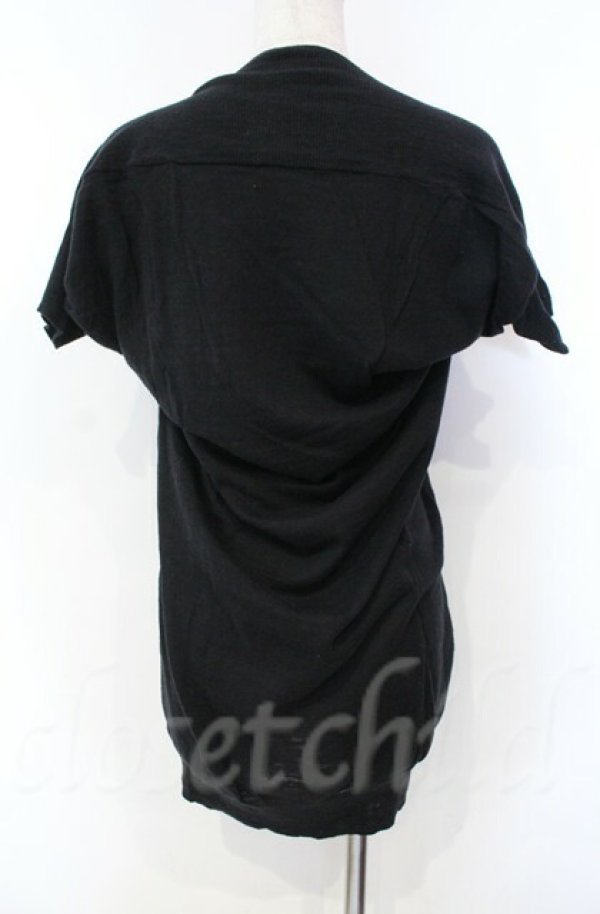 画像4: ヴィヴィアンウエストウッド 中古 / リッププリントニットワンピース 2 ブラック  O-25-11-09-020-op-YM-OS (4)