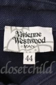 画像6: ヴィヴィアンウエストウッド MAN 中古 / オーブ刺繍ポロシャツ 44 ネイビー  O-25-11-09-022-to-YM-OS (6)