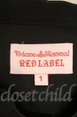 画像5: ヴィヴィアンウエストウッド 中古 / ハートフリル半袖シャツワンピース 1 ブラック  O-25-11-09-023-op-YM-OS (5)