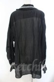 画像6: ヴィヴィアンウエストウッド 中古 / コットンローンスモッキングシャツ 00 ブラック  O-25-11-09-024-bl-YM-OS (6)