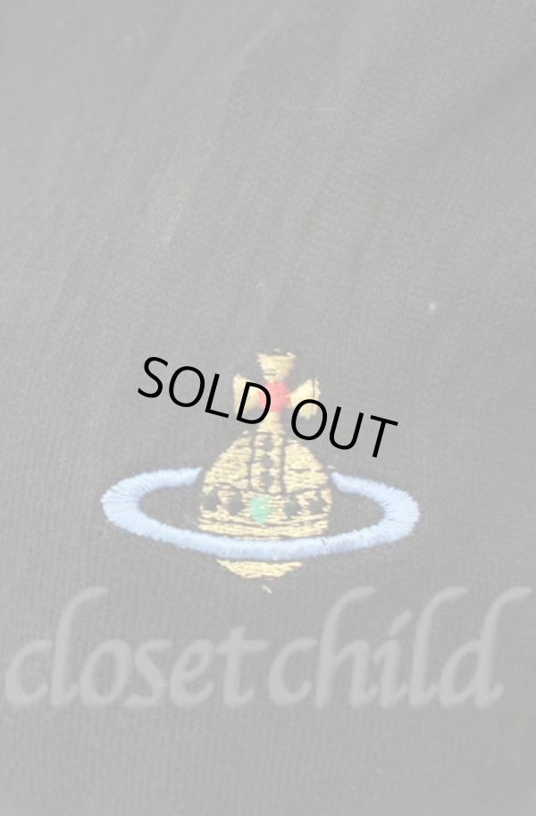 画像2: ヴィヴィアンウエストウッド 中古 / ノースリーブミニカーディガン M ブラック  O-25-11-09-025-to-YM-ZH (2)