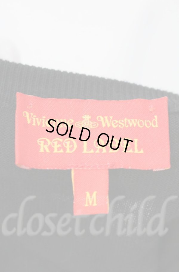 画像5: ヴィヴィアンウエストウッド 中古 / ノースリーブミニカーディガン M ブラック  O-25-11-09-025-to-YM-ZH (5)