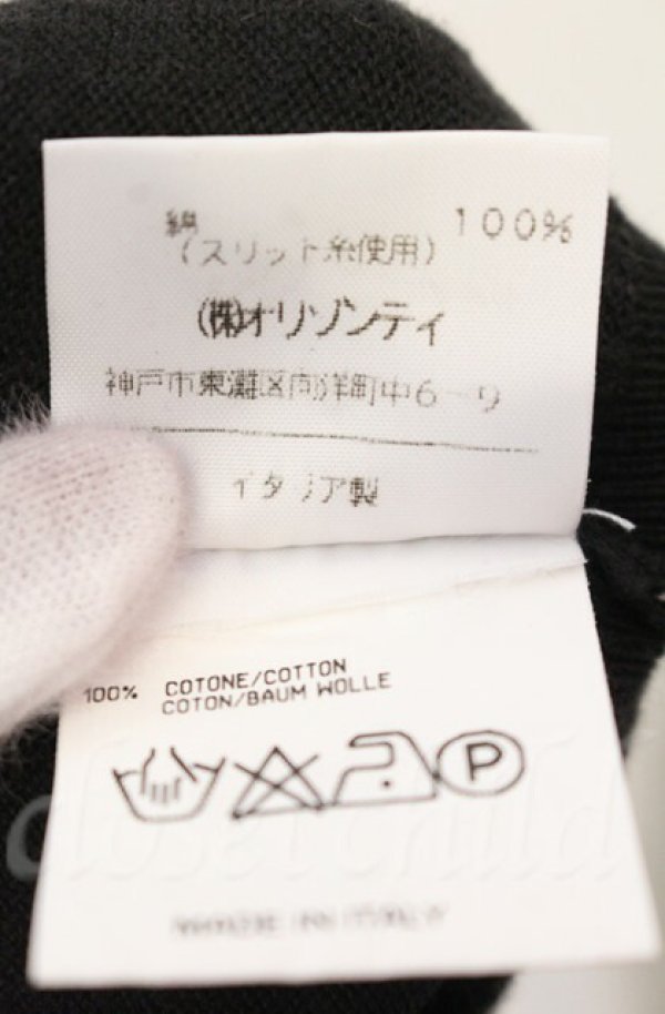 画像6: ヴィヴィアンウエストウッド 中古 / ノースリーブミニカーディガン M ブラック  O-25-11-09-025-to-YM-OS (6)