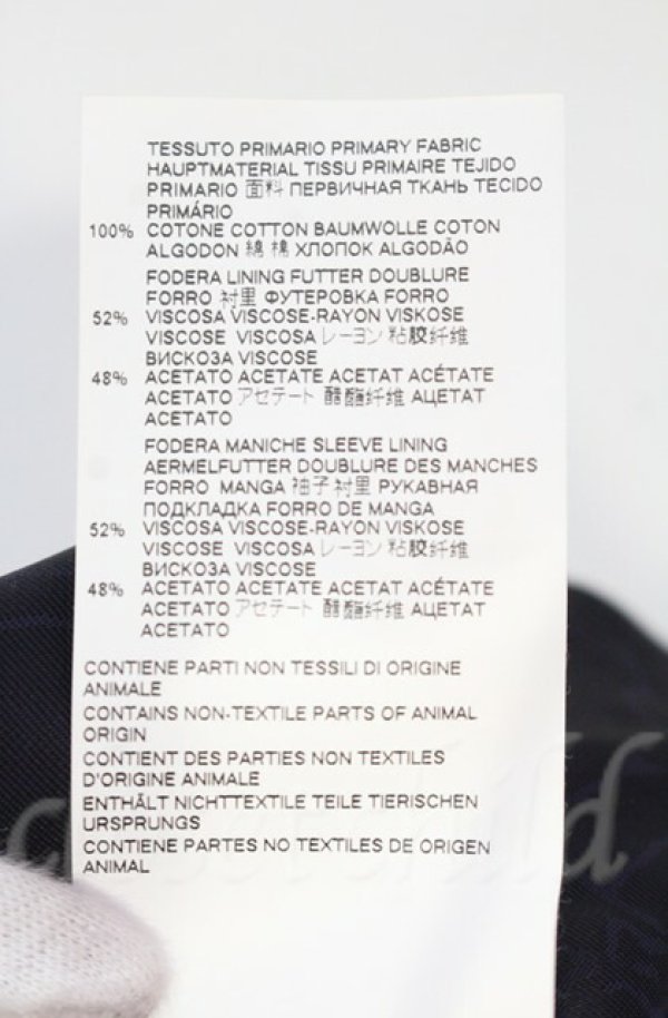 画像6: ヴィヴィアンウエストウッド 中古 / DRUNKEN TAILORED JACKET 38 オレンジ×ネイビー  O-25-11-09-029-jc-IG-OS (6)