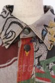 画像2: ヴィヴィアンウエストウッド 中古 / FRAT HOUSE DENIMシャツ 00 グレーｘマルチ  O-25-11-09-032-bl-YM-OS (2)