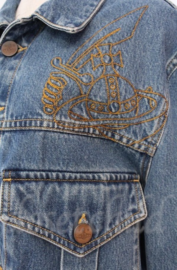 画像2: ANGLOMANIA 中古 / TYPE 3 JACKET ジャケット L インディゴ  O-25-11-09-001-jc-YM-OS (2)