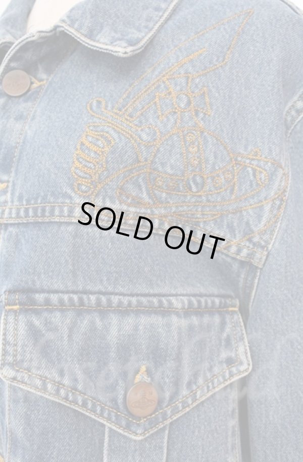 画像2: ANGLOMANIA 中古 / TYPE 3 JACKET ジャケット L インディゴ  O-25-11-09-001-jc-YM-ZH (2)