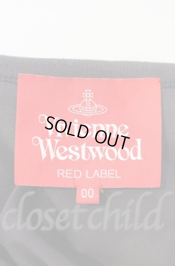 画像5: ヴィヴィアンウエストウッド 中古 / オーブプリントビッグシルエットカットソー 00 チャコール  O-25-11-09-033-op-YM-OS (5)